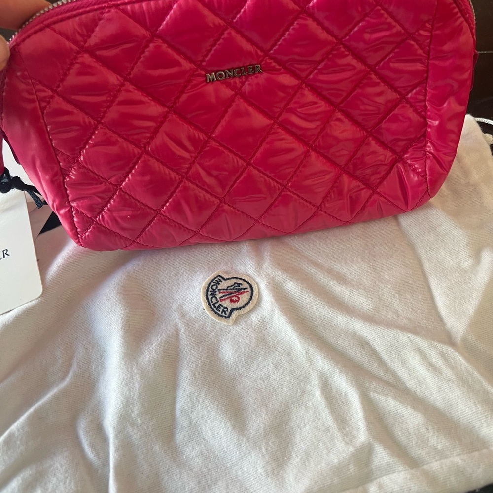 New Moncler Pink Quilted Women's Bag